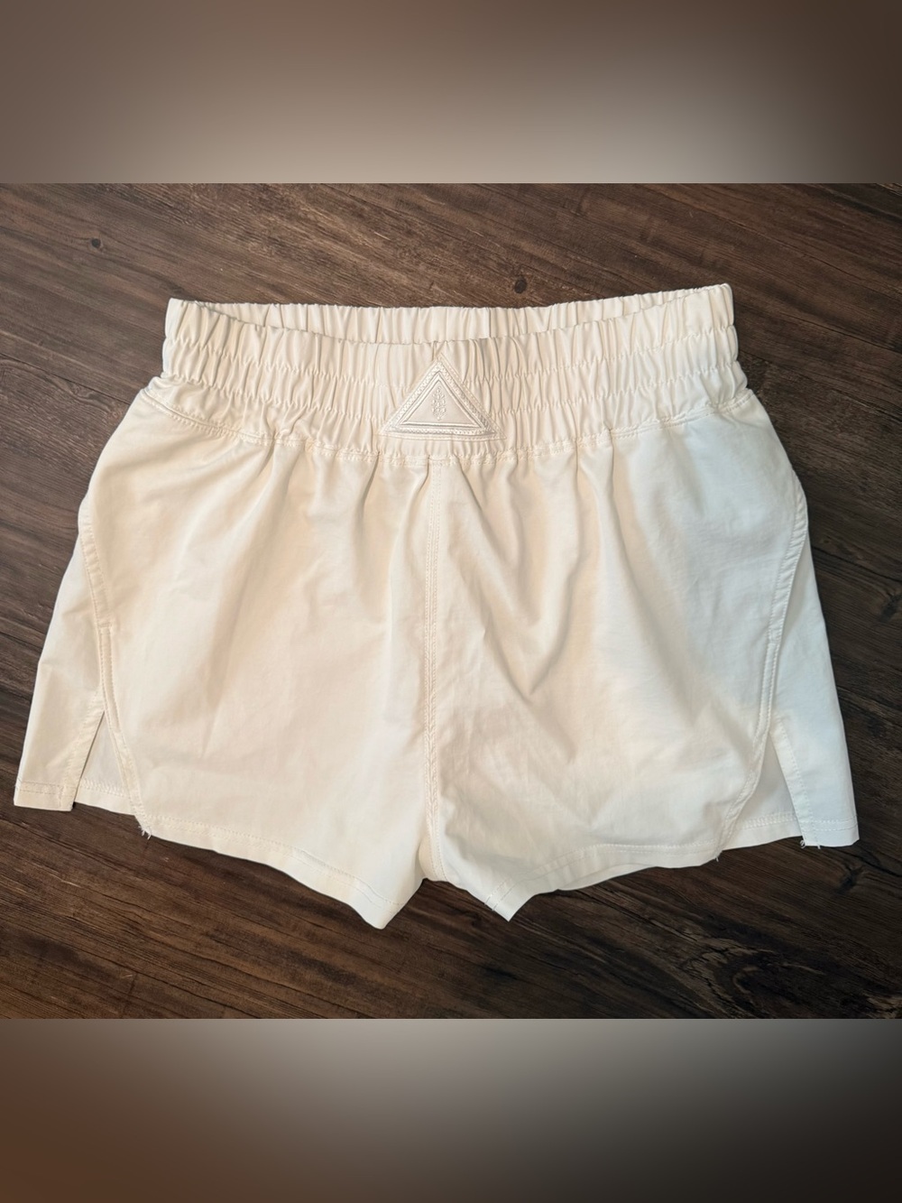 FP Movement Women's white  Elastic Waist Shorts